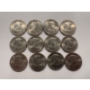 Image 1 : 12 - United States Susan B. Anthony Dollars - All Mint Condition - $12.00 Face Value