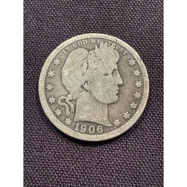 1906 United States Barber Silver Dime - Excellent Condition