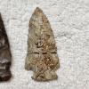 Image 5 : EARLY AMERICAN! Antique Assortment of Native American Stone Artifacts including Arrow/Spear Heads