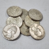 Image 1 : Eight Assorted United States 90% Silver Quarters ~ $2.00 Face Value 