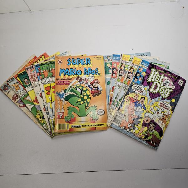 Vintage Comic Book Lot featuring Notable Titles from the Late 80's and Early 90s