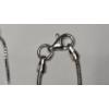 Image 8 : (4) Sterling Silver Necklaces With Various Lengths - Total Weight: 10.1g