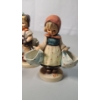 Image 5 : (7) Vintage Collectible Hummel Goebel Porcelain Figurines/Salt & Pepper Shakers
