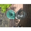 Image 2 : 2 Rolls of Wire Fence - Green 36.5" Tall, Silver 40" Tall