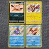 Image 1 : Four Holo Rare Shiny Pokemon Trading Cards