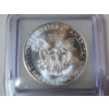 Image 4 : ICG Graded MS64 1994 American Silver Eagle - 1 oz .999 Fine Silver 