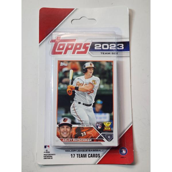 2023 Topps MLB Baltimore Orioles Team Set 17 Team Cards -Sealed