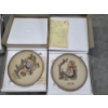 Image 2 : Excellent Condition Vintage Collection Of Ten 7.5'' Hummel Collector Plates In Original Boxes 