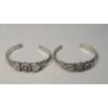 Image 1 : (2) Southwestern Style Cuff Bracelets