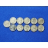 Image 1 : x11 Assorted Years Jefferson Wartime Nickels FV: $0.55