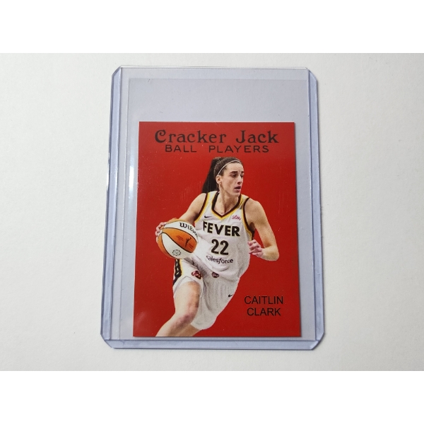 Cracker Jack Ball Players - Caitlin Clark Rookie Card #65 - Mint