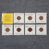 Image 1 : COMPLETE 7 PIECE SAN FRANCISCO MINT Lincoln Pennies DATING 1968-1974 ~ ALL UNCIRCULATED! ~ 7 COINS!