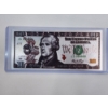 Image 1 : Incredible .99999 Silver $10.00 Foil Note In Protective Holder - Mint Condition