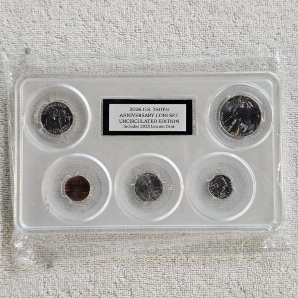 2026 U.S. 250th Anniversary Coin Set (Uncirculated Edition)