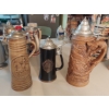Image 1 : Set Of 3 Hunting Themed Beer Steins - 12" - See Pics