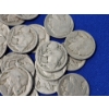 Image 5 : Lot of Assorted and Unknown Years Buffalo Nickels FV: $2.50