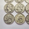 Image 5 : $4.00 Face Value of Assorted Years U.S. Washington 90% Silver Quarters
