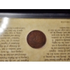 Image 5 : Genuine Shipwreck Coin from Admiral Gardner Shipwreck in 1806 - In Display W/ Certificate