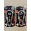 Image 1 : Brand New - Set of 2 - 5-1/2" Heavy Duty Carabiner With Locking Gate