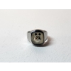 Image 4 : Incredible 10K Gold Chrysler Ring - Size 11 - Total Weight: 9.7g