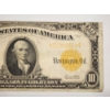 Image 3 : **RARE SOUGHT-AFTER** Series of 1922 $10 GOLD Certificate Large Size Historic U.S. Currency Note 