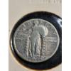 Image 3 : 90% Silver 1927 Standing Liberty Quarter Dollar - In Good Condition! 