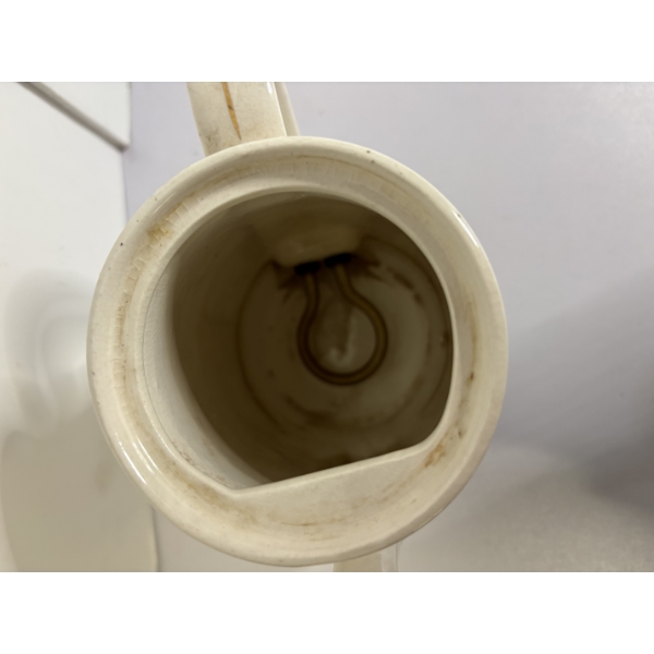 Vintage Ceramic Electric Whistling Hot Pot made in Japan - "Whistle while you work" 