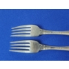 Image 7 : 2 - Gorham Melrose Sterling Silver Forks - TW: 129.3g