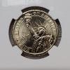 Image 2 : 2008-P James Monroe Presidential $1 Brilliant Uncirculated First Day Of Issue NGC Certified Coin