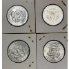Image 4 : Lot of 4 90% Silver 1964 Kennedy Half-Dollars, FV $2.00