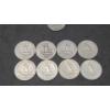 Image 5 : Assorted Years And Mint Marks 90% Silver Washington Quarters & Non Silver 1966 Washington Quarter