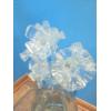 Image 2 : Amazing Delicate Hand Blown 21" Glass Flowers In Vase