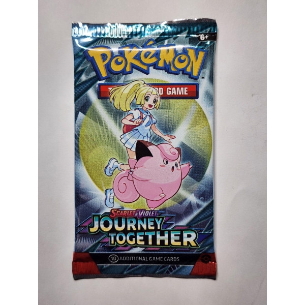 SEALED Pokemon Scarlet & Violet Journey Together Booster Pack ~ 10 Trading Cards Per Pack ~