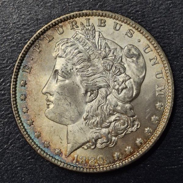 1889 P   Morgan 90 % Silver Dollar - See Pictures For Grade  
