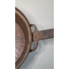 Image 5 : Antique Hand Forged Copper Frying Pan With Iron Handle