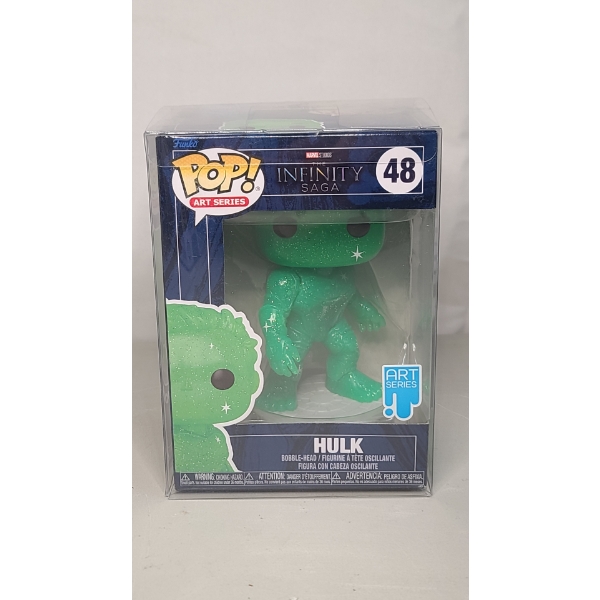 Marvel Artist Series Infinity Saga HULK Vinyl FUNKO-POP In Protector