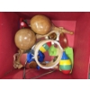 Image 3 : Vintage Christmas Decor, Play Doh Set, And Neat Family Band Toys