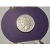 Image 2 : Two U.S. Silver Peace Dollars in Display Cards & Protective Binder Page - 1922-S & 1926-S