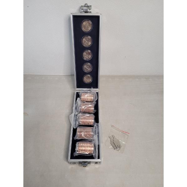 Vault Verification State Quarters In Case With Key - Face Value $26.25