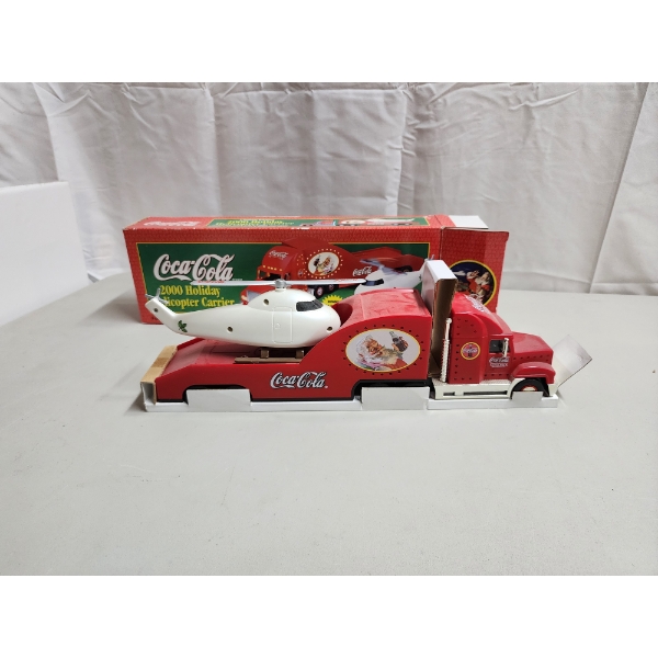 2000 Holiday Helicopter Carrier - Like New in Box