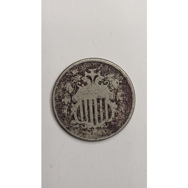 Believed To Be 1868 Shield Nickel