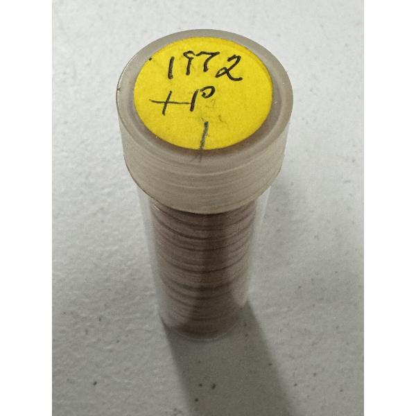 1972-D United States Uncirculated Roll Of Lincoln Cents - Incredible Roll Of Pennies -Mint Condition