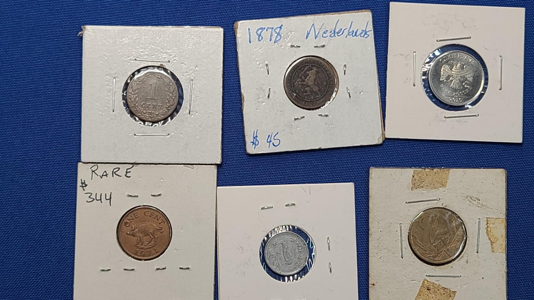 Large Collection Of Assorted Foreign Coins - Bosley Auctioneers