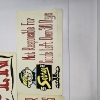 Image 4 : Three Vintage Retail Store Signs With Open And Business Disclaimer Text