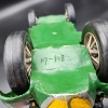 Image 5 : Vintage 16 Inch Reprocrafters Wooden Roadster Car ~ Made in China
