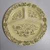 Image 3 : Stack of (12) Vintage 11-inch Grill Plates in the Bucks County Pattern produced by Royal China