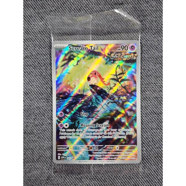 Scream Tail Black Star Promo 065 Holo NM Sealed Pokemon Trading Card 
