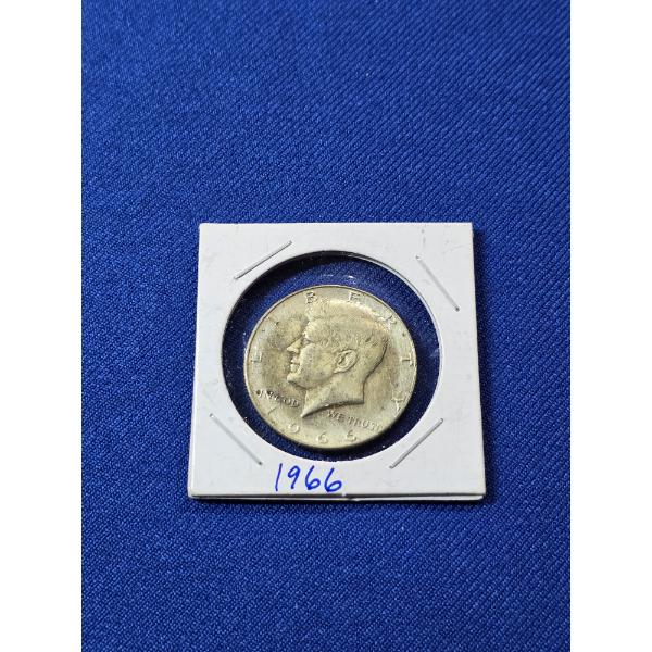 1966 Kennedy Half Dollar