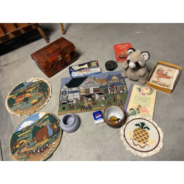 *Pick Up At Mantua Home-No Shipping Available* Miscellaneous Home Items - Paint Brush - Tissues