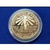 Image 2 : 1986-S Ellis Island Silver Dollar in Protective Capsule - 90% Silver